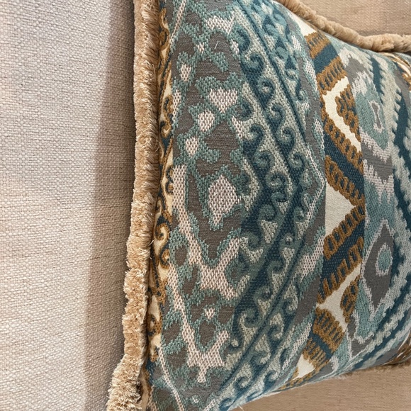 Custom made Sofa Accent Pillows (two). - Picture 3 of 5